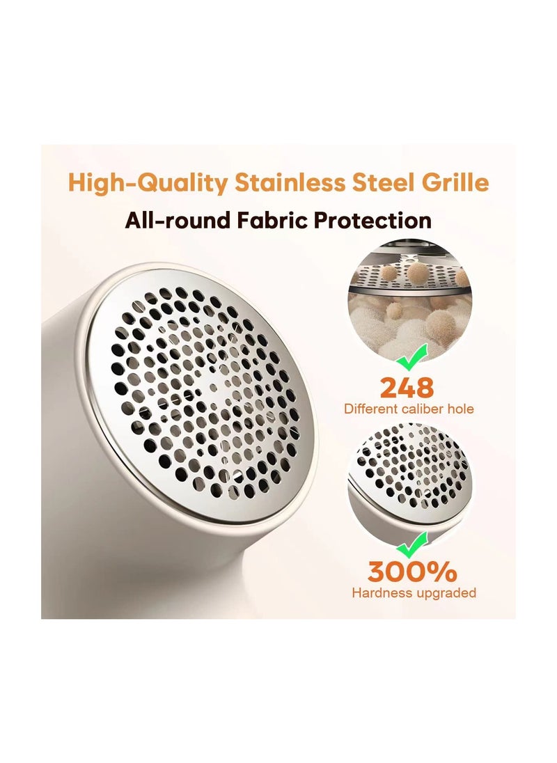 Fabric Shaver USB Wiederaufladbar Fusselentferner Lint Remover Electric Sweater Shaver to Remove Pilling Fuzz Remover Portable Lint Shaver for Furniture Couch to Remove Fuzz Lint Balls Pills