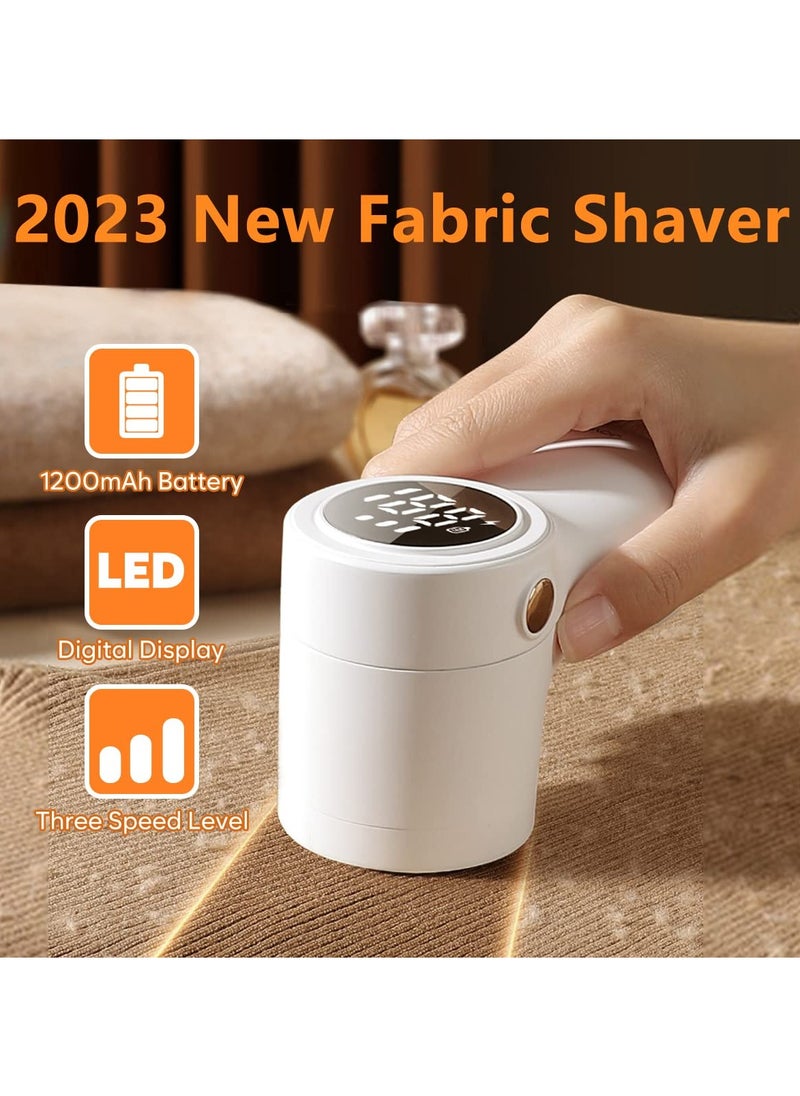 Fabric Shaver USB Wiederaufladbar Fusselentferner Lint Remover Electric Sweater Shaver to Remove Pilling Fuzz Remover Portable Lint Shaver for Furniture Couch to Remove Fuzz Lint Balls Pills