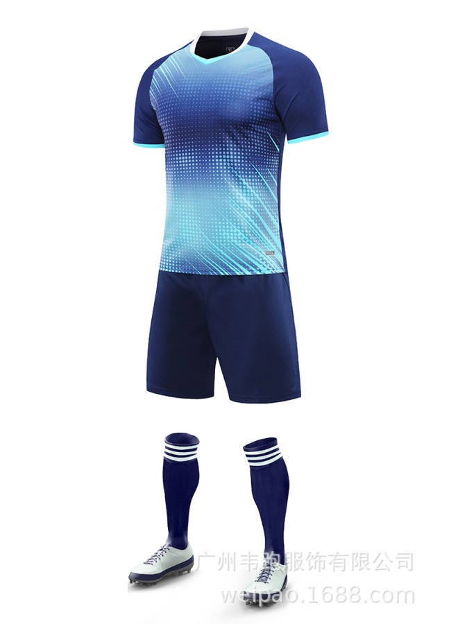 Royal Blue Football Jersey - Image 1