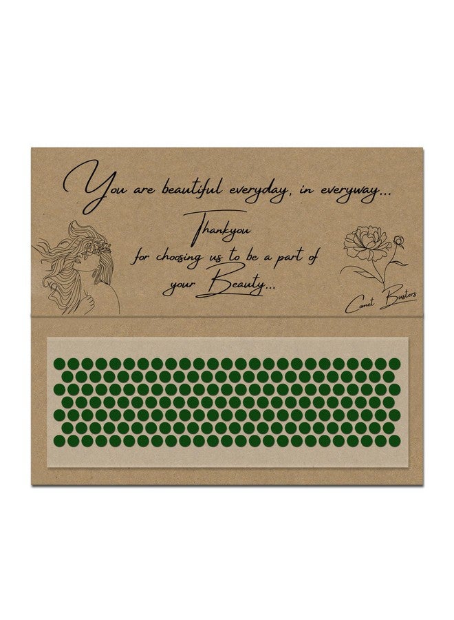 كوميت باسترز بيندي فول دايلي وير - بيندي دائرية مخملية باللون الأخضر الداكن للنساء (5 مم) (bf235) (عبوة من قطعة واحدة) - Image 2