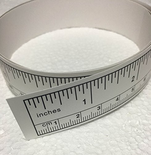 item4ever 10 Piece Table Sticky Measuring Ruler Adhesive Tape Read in Inch and Cm - Image 5