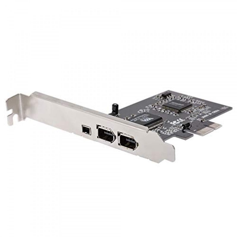 foxaa PCIe 3 Ports 1394A Firewire Expansion Card, PCI Express (1X) to External IEEE 1394 Adapter Controller (2 x 6 Pin + 1 x 4 Pin) with Low Profile Bracket for Desktop PC and DV Connection - Image 5