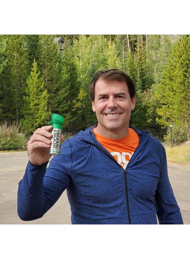 BOOST OXYGEN Pocket Size Natural 3L Canister | Respiratory Support for Aerobic Recovery, Altitude, Performance & Health (4 Pack) - Image 2