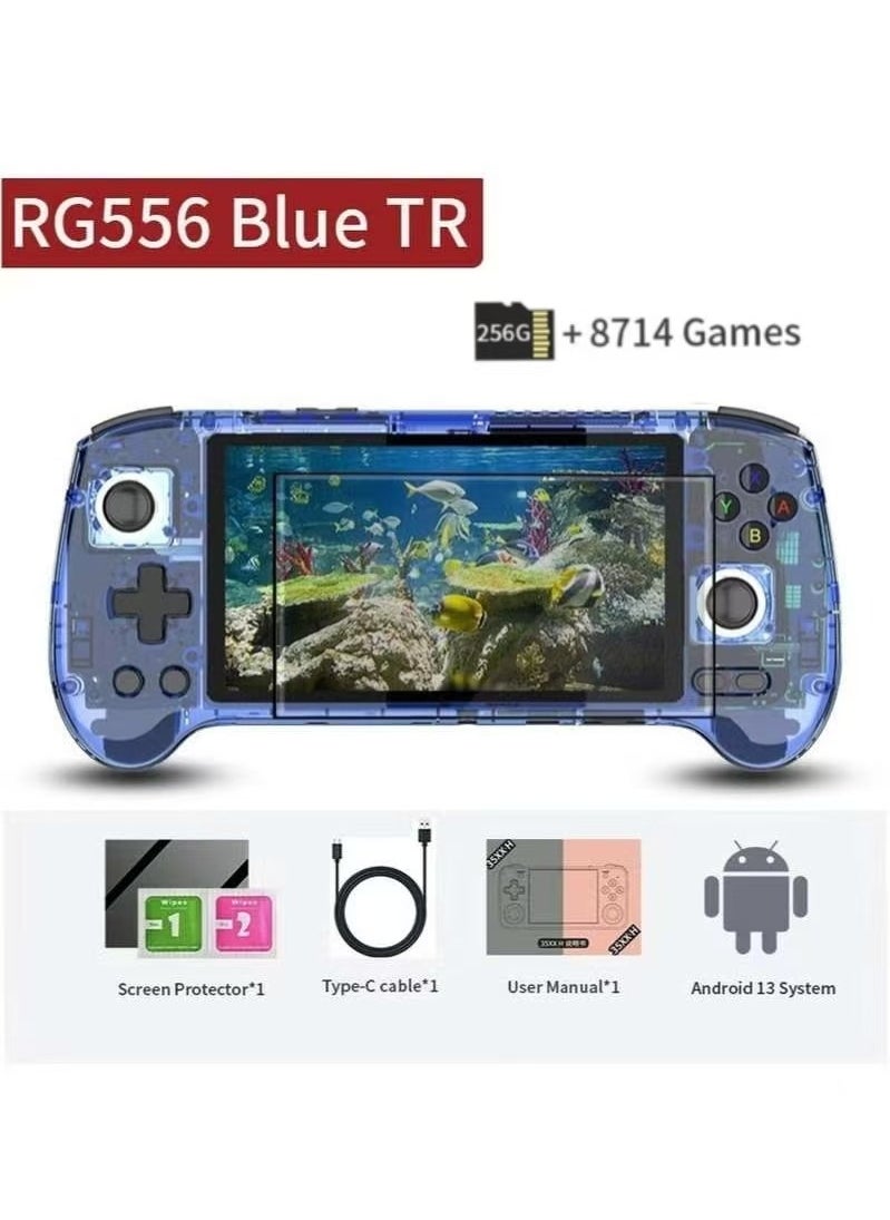 RG556 Retro Handheld Game Android 13,rg 556 Handheld Game with 5.48 inch Touch OLED Screen RG556 Supports DP and WiFi Bluetooth has Hall Rocker Battery 5500mAh - pzsku/Z951CA3048F190C9B9703Z/45/_/1740120220/9cb73928-0135-4f55-b64c-518e86e10ed3