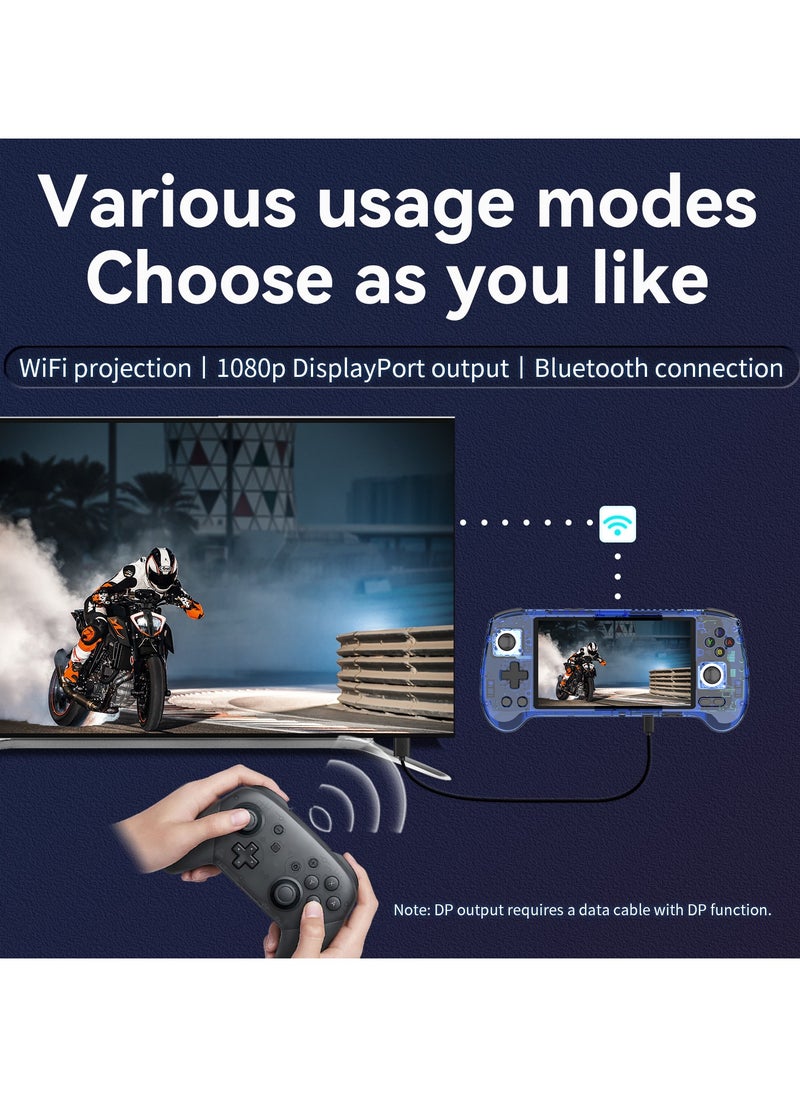 ANBERNIC  - RG556 Retro Handheld Game Android 13,rg 556 Handheld Game with 5.48 inch Touch OLED Screen RG556 Supports DP and WiFi Bluetooth has Hall Rocker Battery 5500mAh - Image 1