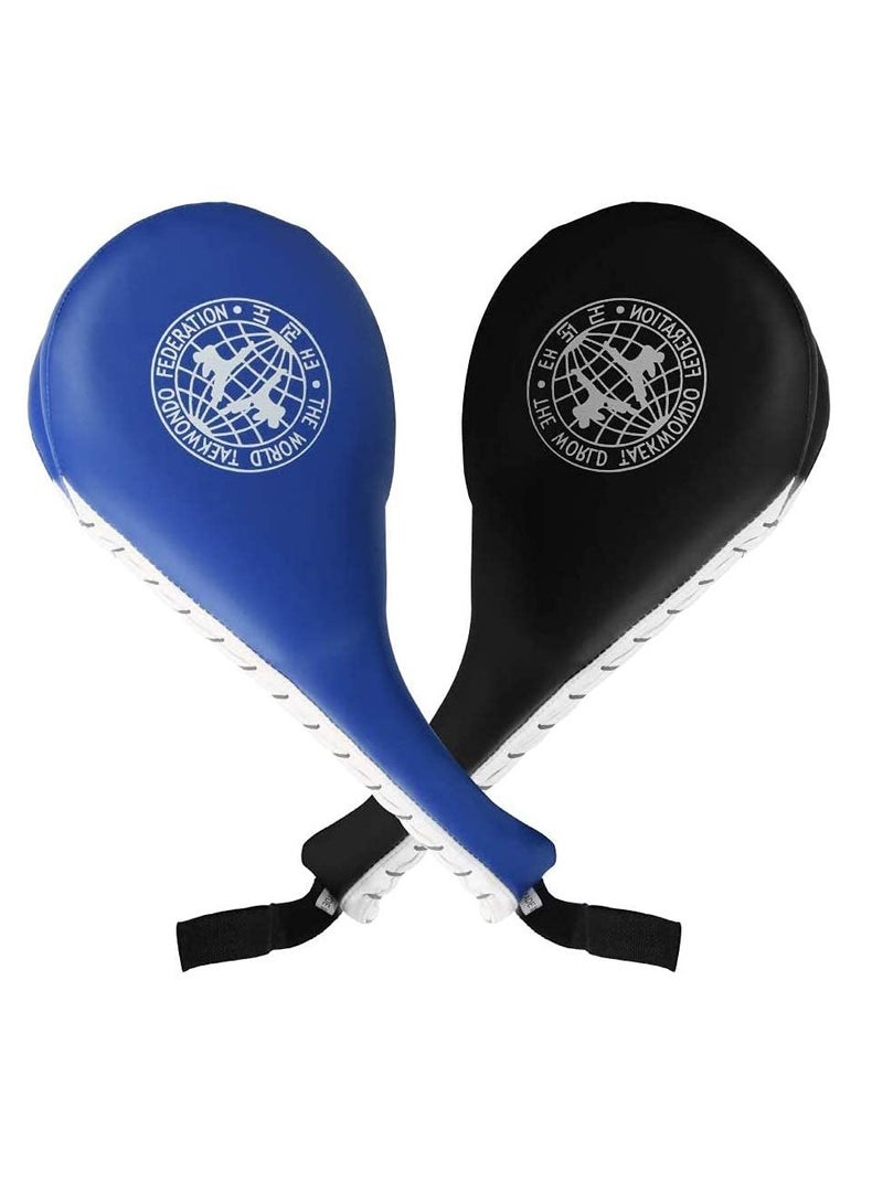 Excefore 2 Pair of Taekwondo Kick Pads,Strike Pads for Kickboxing and Martial Arts Equipment Karate Kickboxing Punch Pads MMA Practice for Kids Youth Adult - Image 1