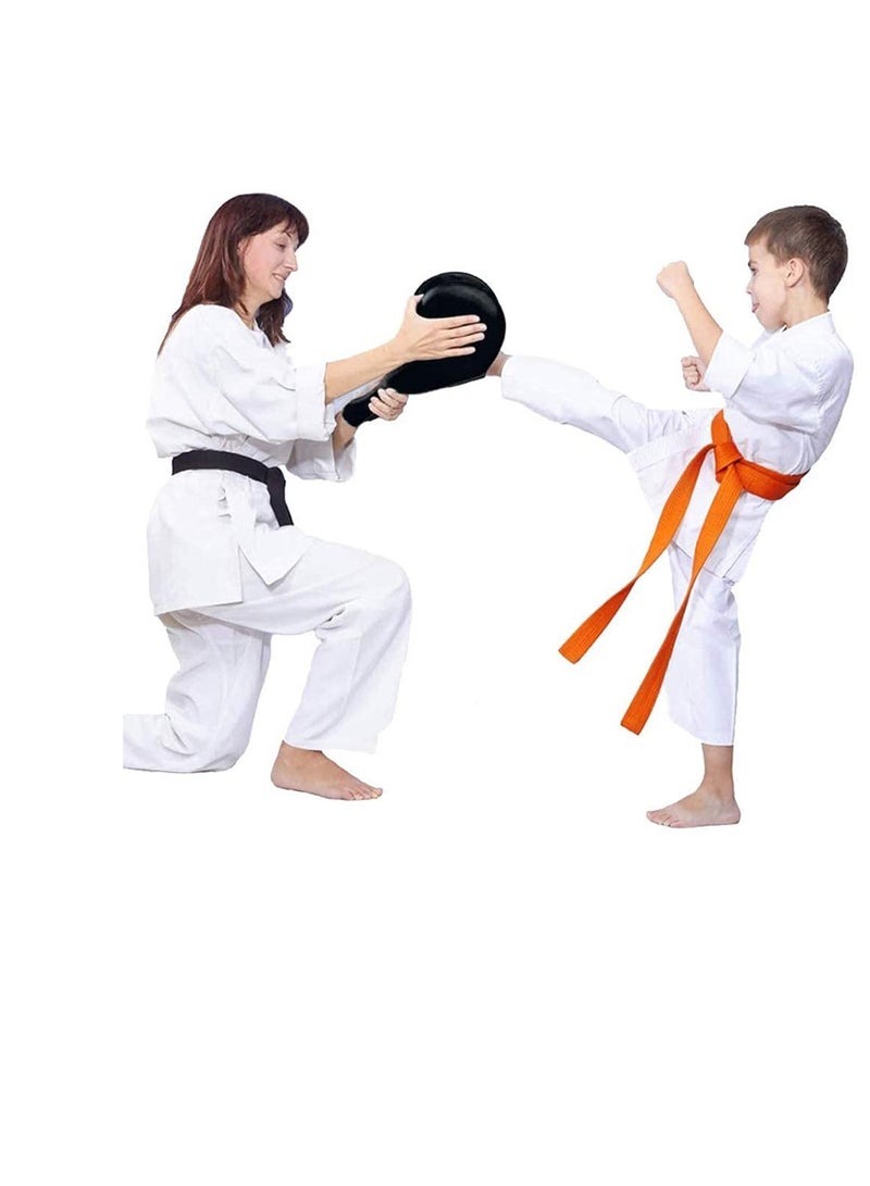 Excefore 2 Pair of Taekwondo Kick Pads,Strike Pads for Kickboxing and Martial Arts Equipment Karate Kickboxing Punch Pads MMA Practice for Kids Youth Adult - Image 4
