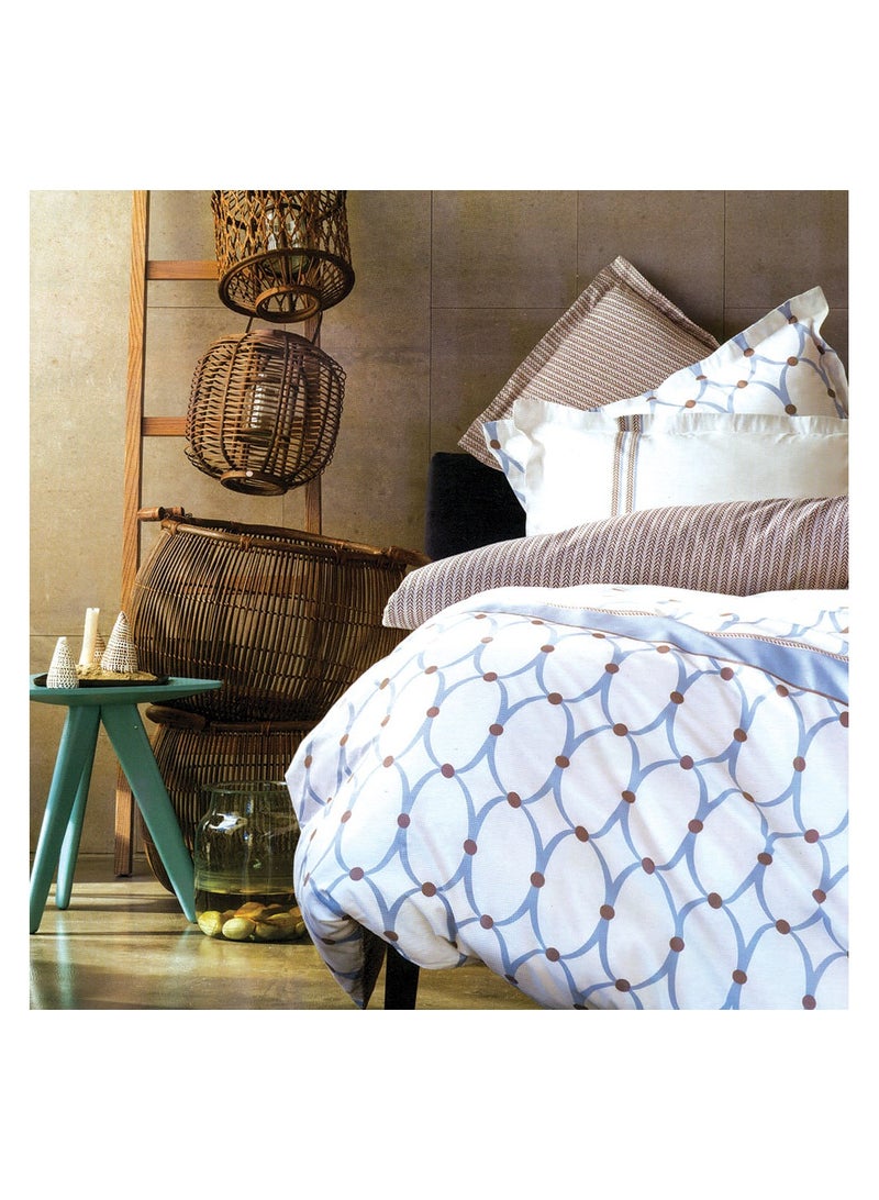 quilt set Cotton 3 pieces size 240 x 240 cm model 185 from Family Bed