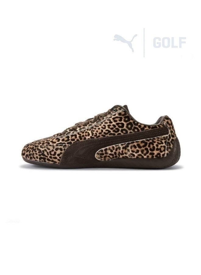 حذاء رياضي PUMA Speedcat Go OG بنقشة جلد الفهد للرجال/النساء/الطلاب - Image 1