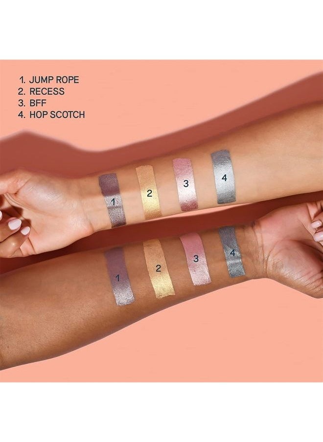 EXA - Beauty - Natural Light Show Color Melt Foil For Eyes + Face + Body | Clean, Vegan, Cruelty-Free Makeup (Jump Rope - Metallic Smokey Taupe) - Image 1