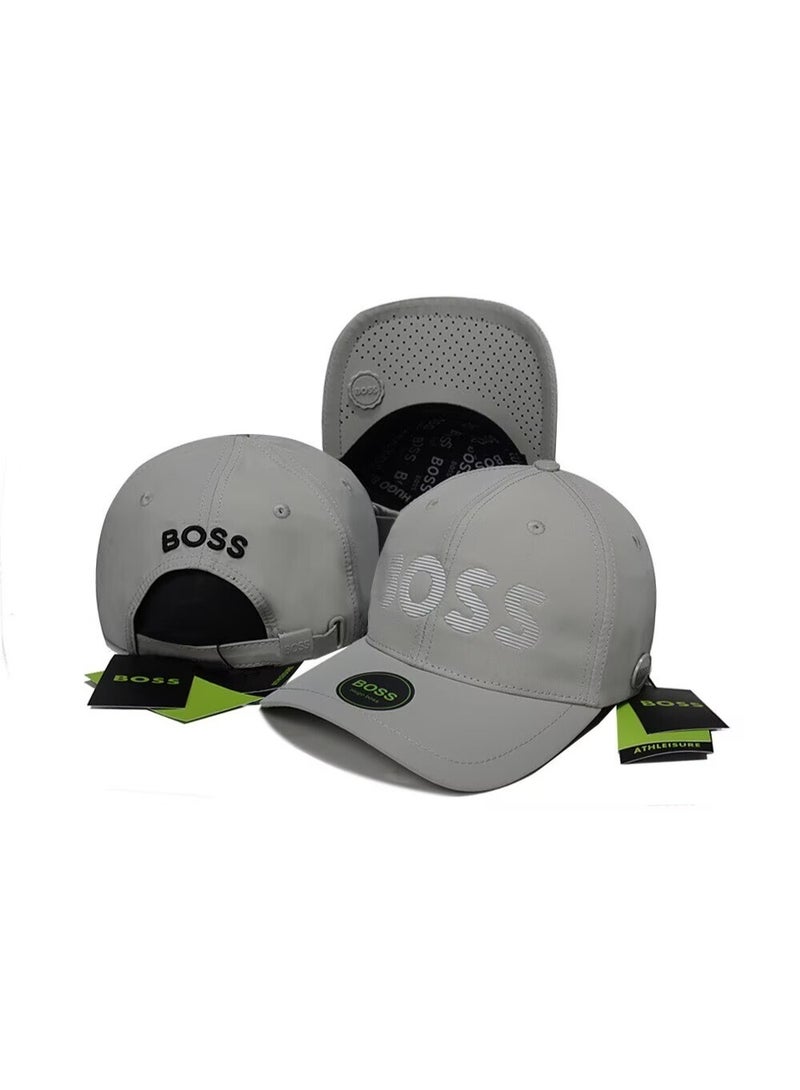 BOSS Grey Baseball Cap