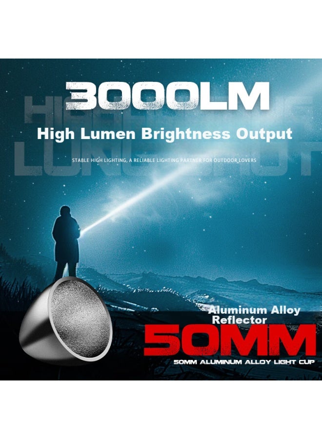 SupFire X60-R High-Intensity Flashlight, Ultra-Bright, Long-Lasting, Long-Range, Military-Grade, Rechargeable, For Home And Outdoor Use, Specialized Lighting, Emergency Light - Image 4