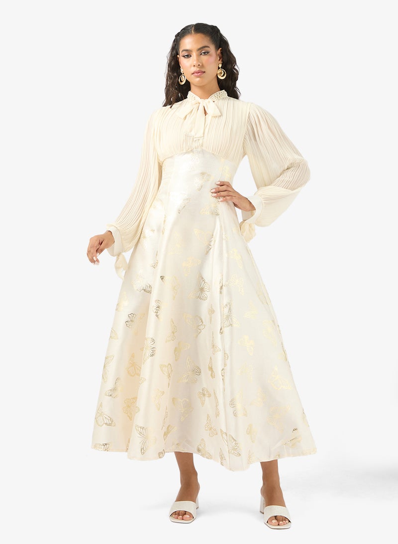 خزانة فستان بنقوش فراشة - Image 1