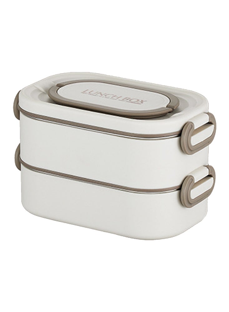 Stainless Steel Bento Lunch Box for Kids and Adults Leakproof Lunchbox with 3 Compartments Bento Box Food Storage Containers with Handle 1600ML