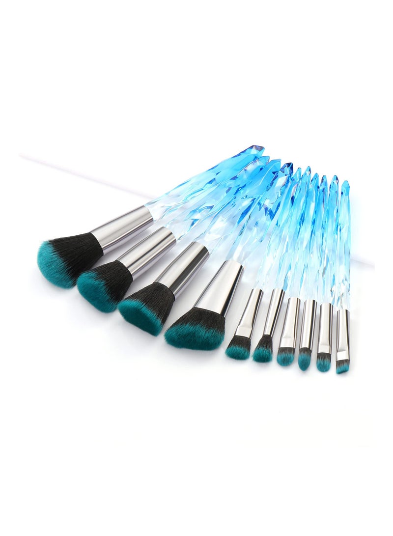 Arabest 10-Pack Professional Acrylic Diamond Handle Brush Strap Pack (Blue) - Image 2