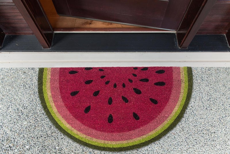 DII Gulf market standard build Colorful Design Natural Coir Doormat, 18x30, Watermelon Spec compliant trusted quality - Image 4