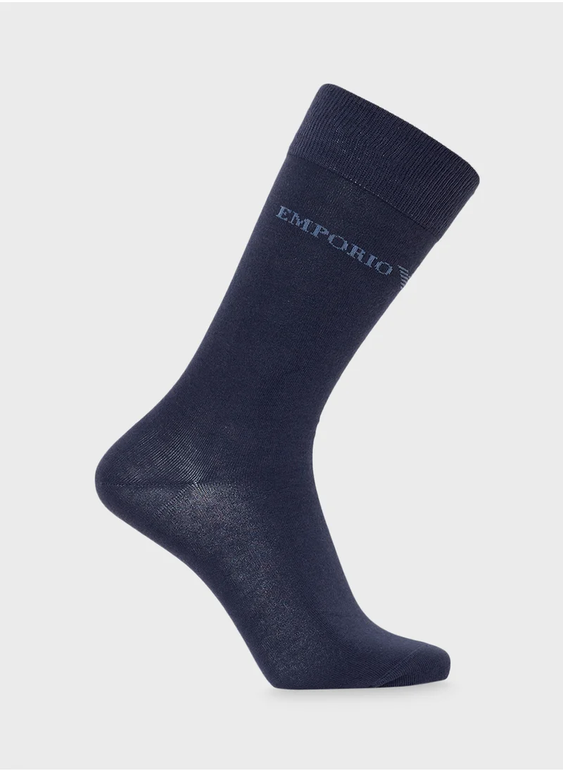 EMPORIO ARMANI 3 PACK SHORT SOCKS