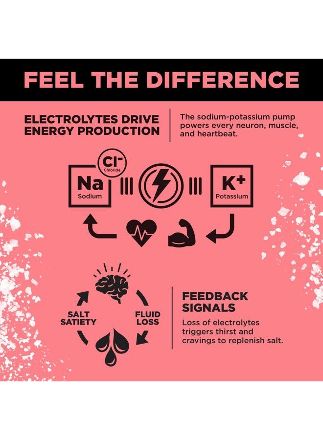 LMNT - مسحوق إلكتروليت خالي من السكر - ملح التوت - عبوات مسحوق الترطيب | بدون مكونات مشكوك فيها | مناسب لنظام الكيتو والباليو | 30 عودًا - Image 5