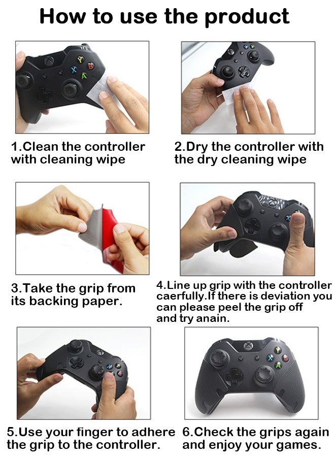 Controller Anti-Slip Sticker For XBOX ONE - Comfort, Anti-Sweat, Enhanced Control  - Image 3