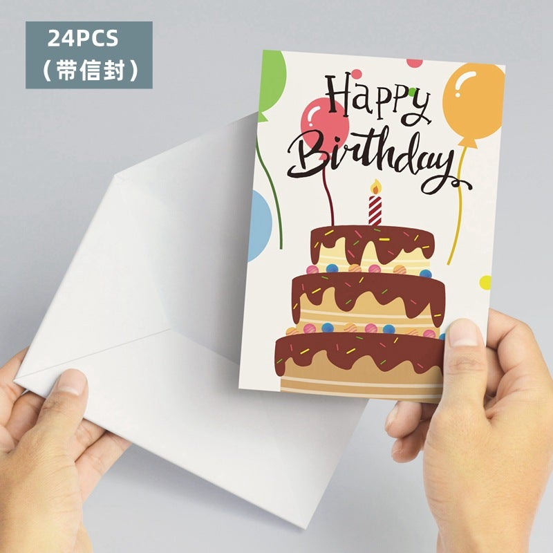 Birthday Card Tanabata Valentine'S Day Baking Flower Shop Birthday Gift Thank You Blessing Gift Card - Image 3