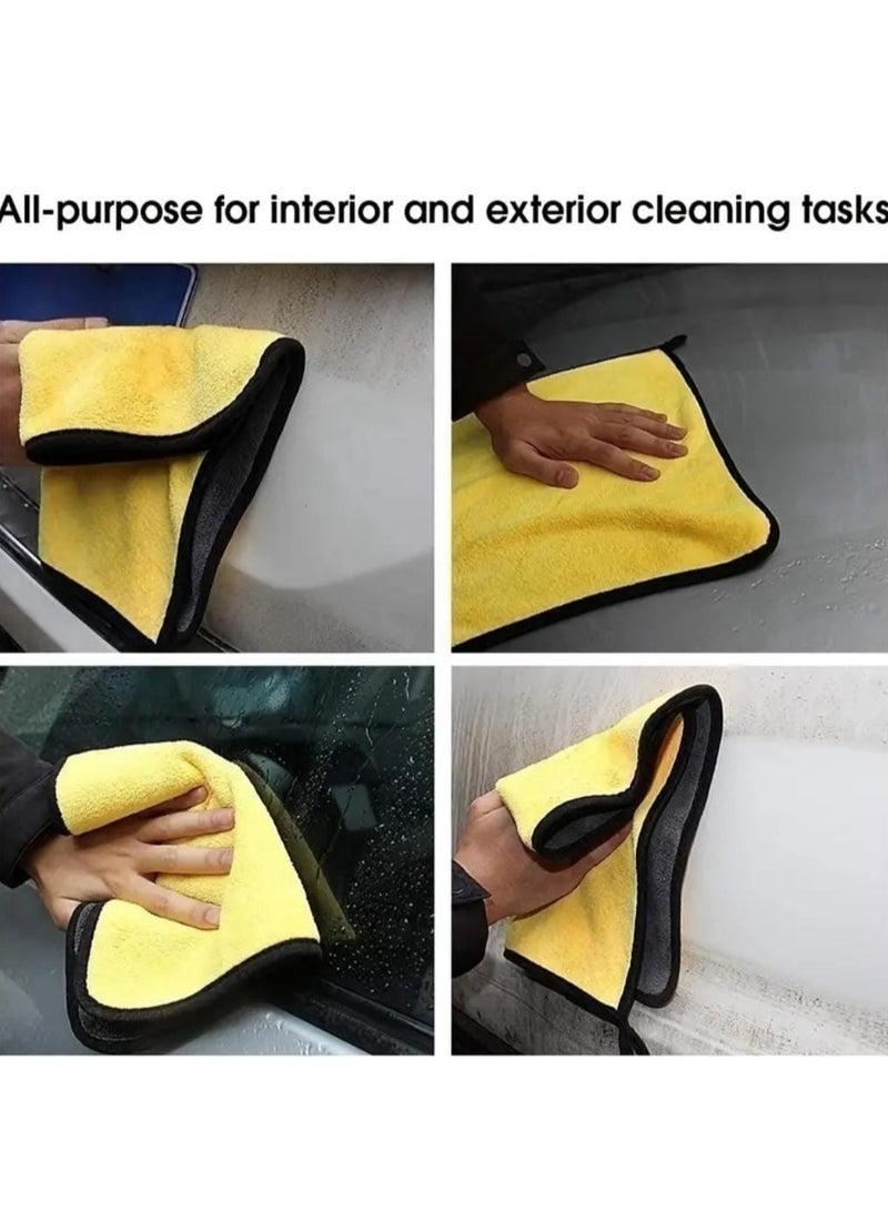 Car Drying Towel Pack of 10, Microfiber Premium Soft Car Drying Towel Guaranteed to Keep Your Car Looking Its Best, Ultra-Absorbent Detailing Towel for Car/Windows/Screen/Kitchen, 40x30cm - Image 3