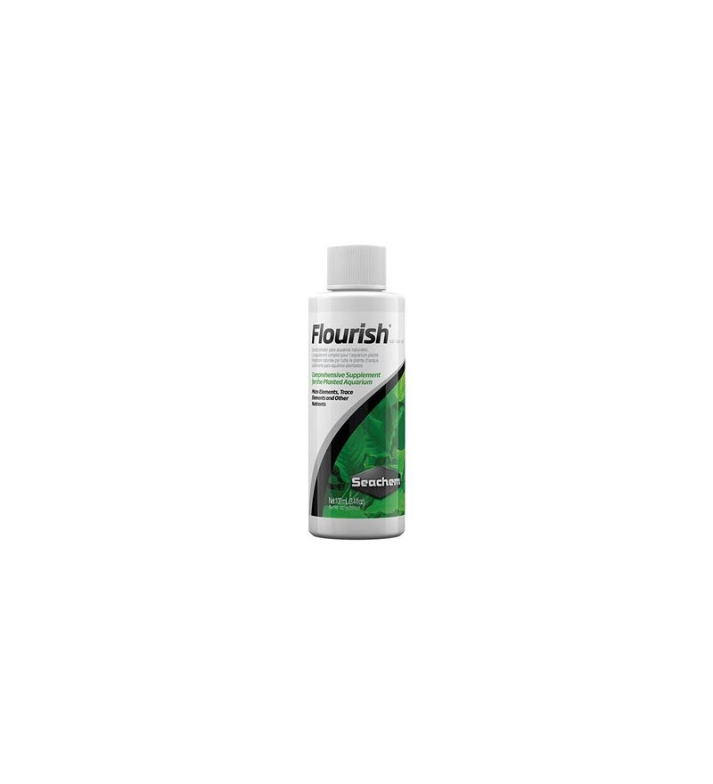 Seachem Flourish Freshwater Plant Supplement - Aquarium Element and Nutrient Blend 100 ml, (Model: 515) - Image 1
