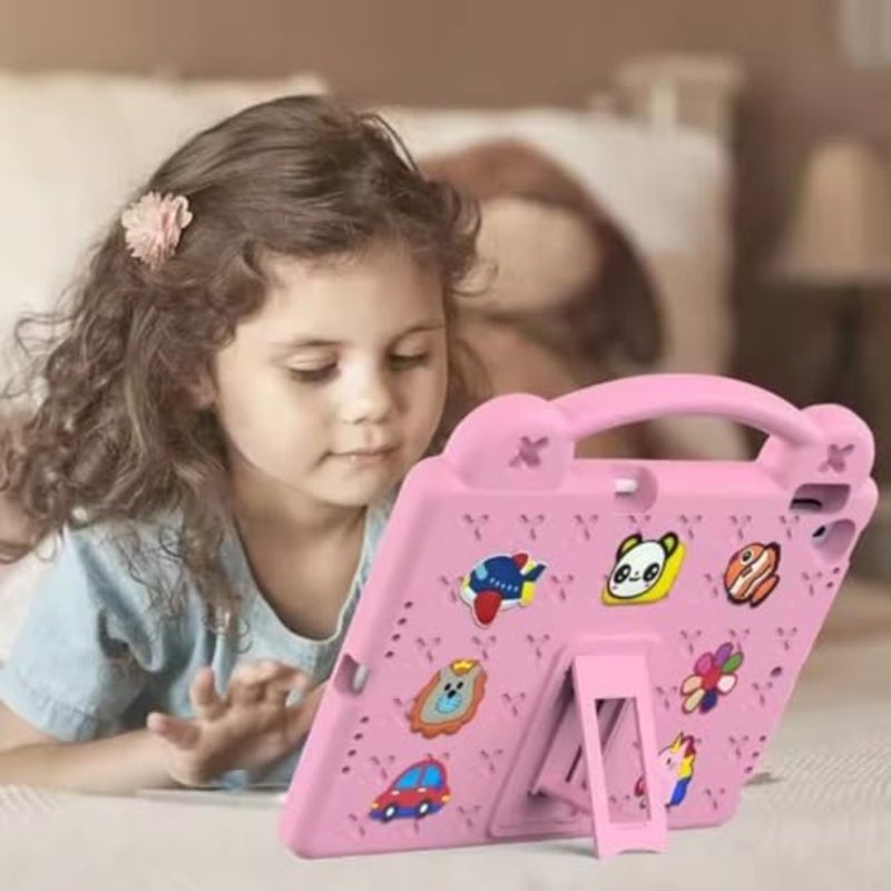 Compatible with Xiaomi Redmi Pad 2 11 Inch Tablet Case and Handle Stand شاموآي ريدمي باد 2 Tablet Cover, Lightweight Shockproof Protective Cover, DIY Cute Design, Friendly Case - Image 5