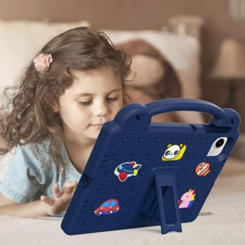 Compatible with Xiaomi Redmi Pad 2 11 Inch Tablet Case and Handle Stand شاموآي ريدمي باد 2 Tablet Cover, Lightweight Shockproof Protective Cover, DIY Cute Design, Friendly Case - Image 4