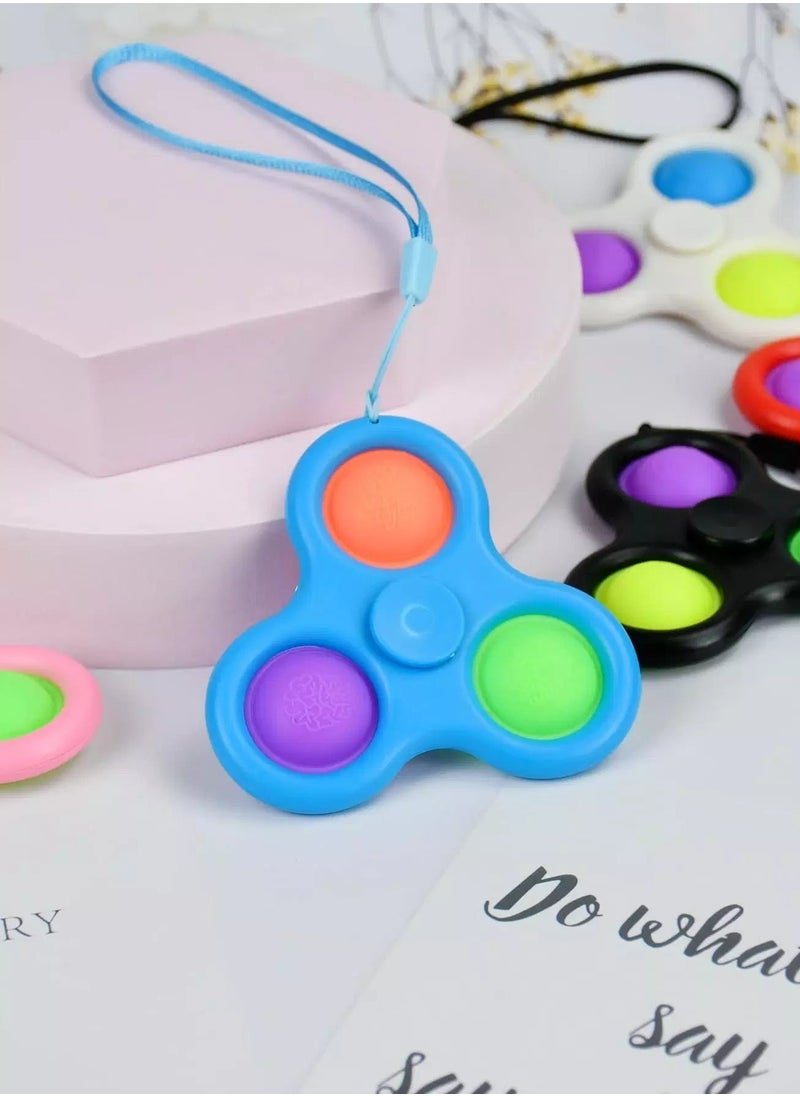 Generic - 1pc Random Color Triple Dimple Toy - Image 1