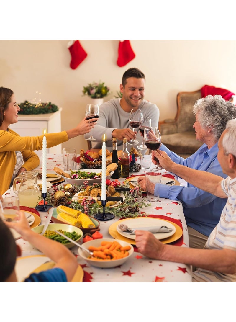 4PCS Premium Spiral Cone Candles - Elegant Ramadan/Eid Decor, Long-Lasting Scented Candles for Wedding/Party/Home - Image 5