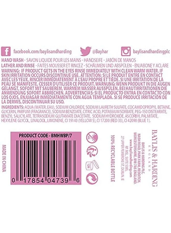 Baylis & Harding Baylis and Harding Black Pepper and Ginseng Hand Wash 500 ml