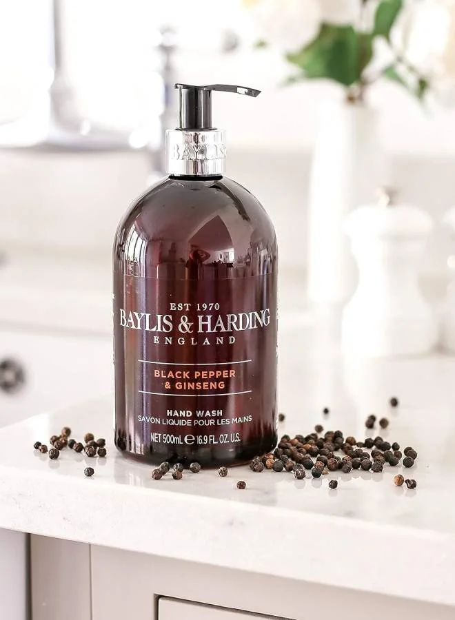 Baylis & Harding Baylis and Harding Black Pepper and Ginseng Hand Wash 500 ml