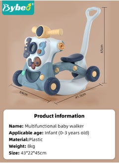 6 in 1 Babies Learning Walker, Sit to Stand Baby Walkers, Multiple Toddler Activity Center, Adjustable Push Stroller, Toy Gift for Babies Boys Girls Toddlers - pzsku/Z951DB41A65ED19F47E2DZ/45/_/1697694624/7f874587-3346-494b-8e6d-190f2908bced