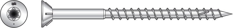 Simpson StrongTie SSDWP3S316 DeckDrive DWP Wood SS Screw Collated 10 x 3 in T25 6Lobe Type 316 1000Qty