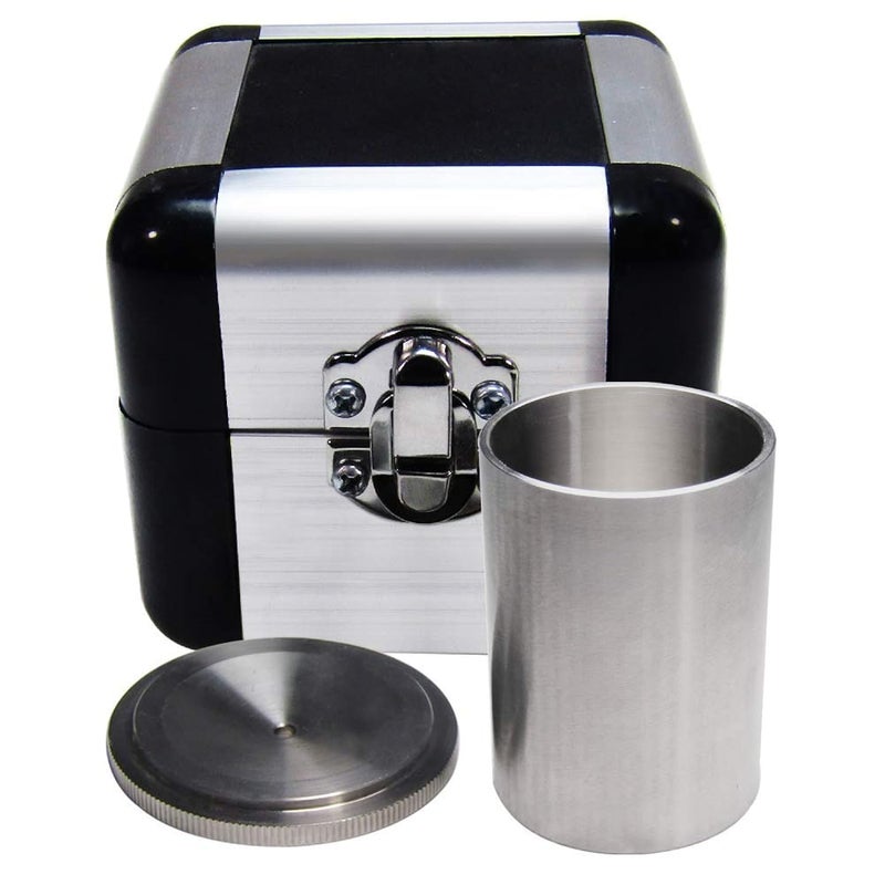 YUCHENGTECH Paint Density Specific Gravity Cup Stainless Steel Paint Density Determiner Pycnometer Coating Specific Gravity Cup100ml