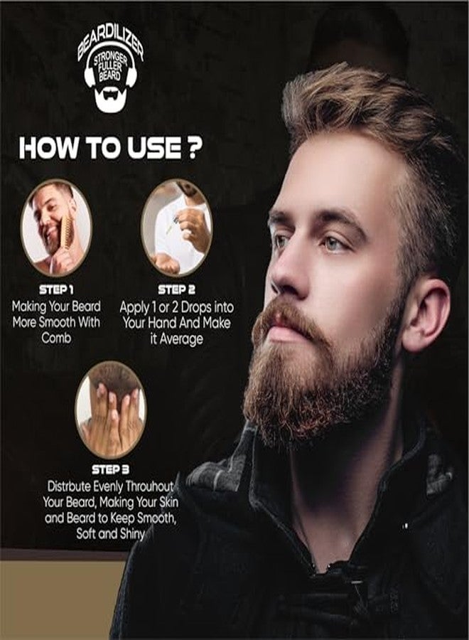 Beardilizer Dirty South Bacon Beard Oil for Men - 100% Natural Growth Oil & Conditioner with Argan, Jojoba & Vitamin E - Softening, Moisturizing for Soft, Healthy Beard - 4 Oz - Image 5