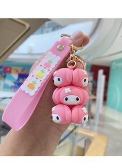 Melody Creative Cartoon Sanrio Melody Keychain Pendant  - Image 2