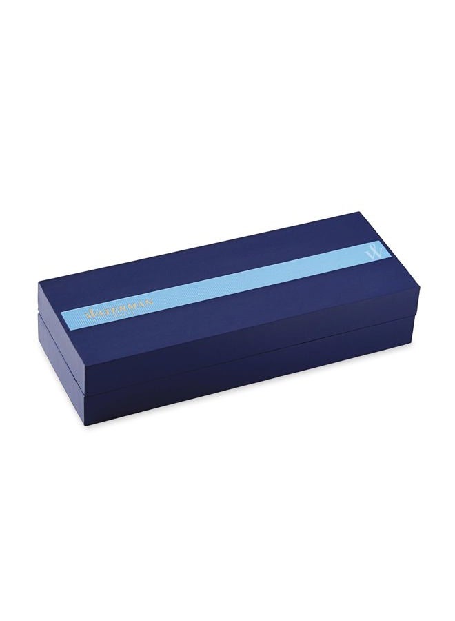 Waterman قلم حبر جاف أسود خبير، نقطة متوسطة، حبر أزرق - S0951700 - Image 4