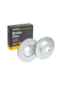 ريديكس RIDEX - مجموعة أقراص الفرامل (الأمامية) لسيارات BMW - 34116794429/ 34116896652/ 34116793123/ 34106883506  - Image 1