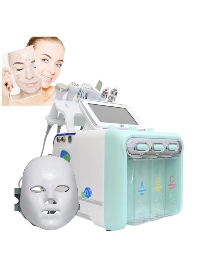 Hoopoe 7-in-1 Hydra Skin Rejuvenation Facial Beauty Machine – Hydro Dermabrasion Deep Cleansing & Anti-Aging Skin - Image 1