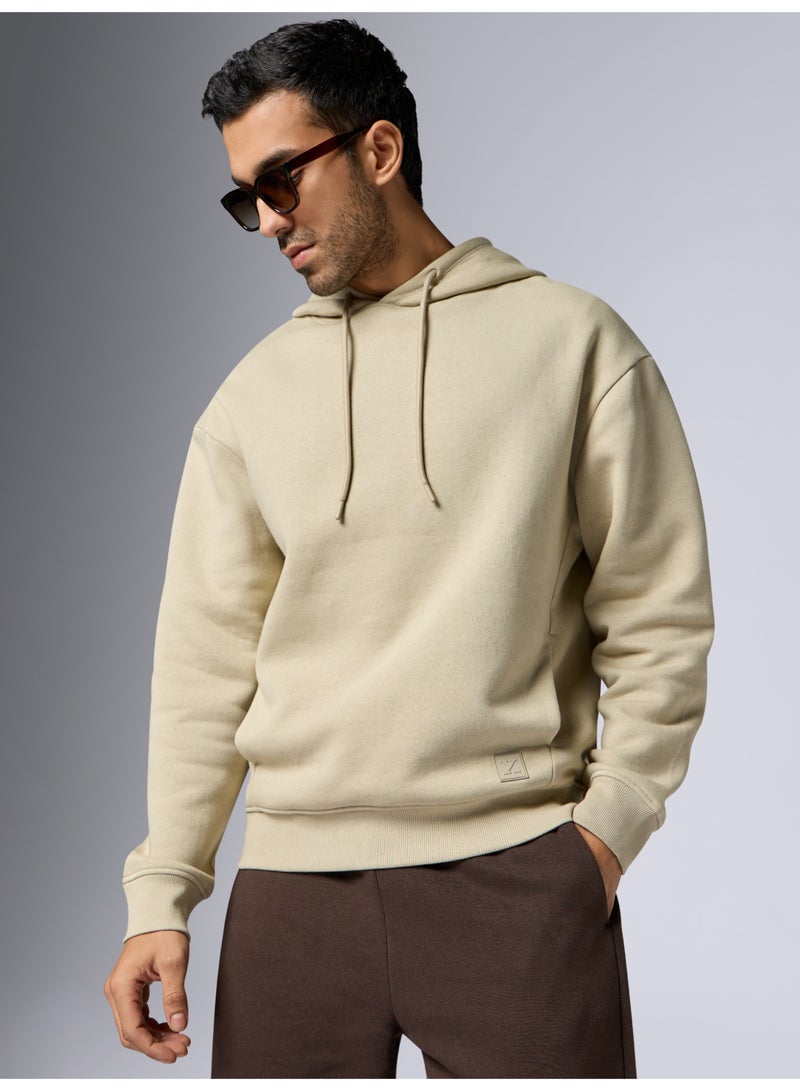 اكس واي اكس اكس سويت شيرت بقلنسوة من إنتلي سموث بالس تيري قطني بأكمام طويلة ومقاس كبير للرجال - Image 5