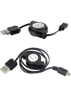 Wozlo Micro USB Data Charging Cable Micro USB Cable with Reel  - Image 2