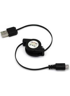 Wozlo Micro USB Data Charging Cable Micro USB Cable with Reel  - Image 1