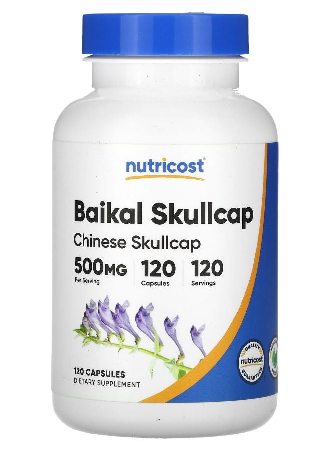 Nutricost Baikal Skullcap 500 mg 120 Capsules