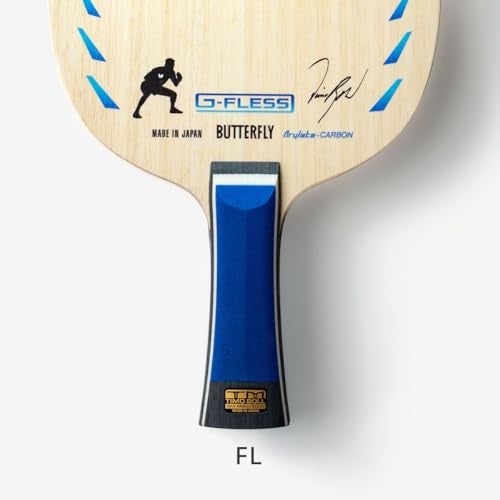 Butterfly, Timo BOLL 30TH Anniversary Edition FL 5 Ply Wood + 2 Super Arylate- Carbon, Table Tennis, Table Tennis Ply, Brown - Image 3