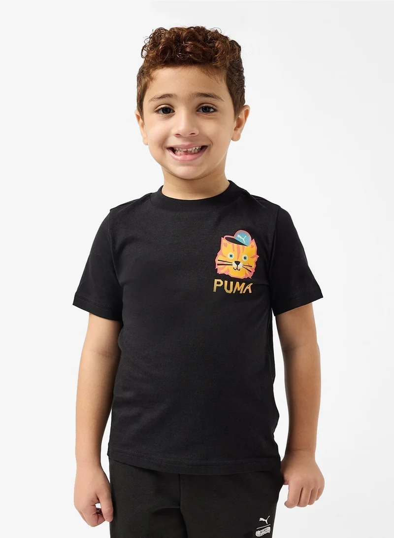 PUMA Moody Cat Graphic T-Shirt I