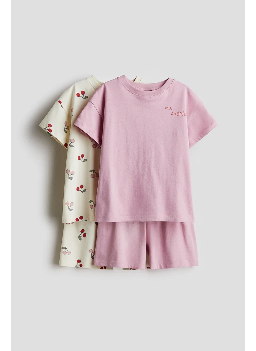 H&M 2-Pack Cotton Pyjamas