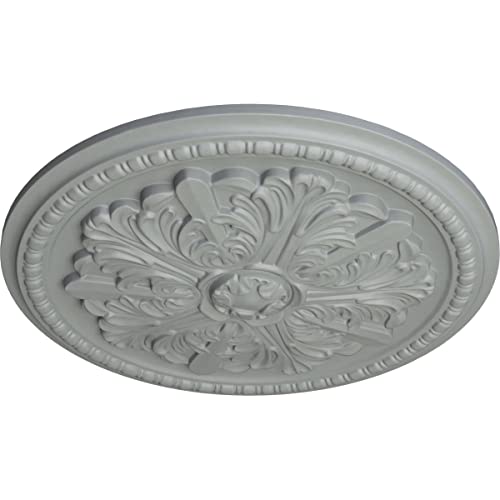 Ekena Millwork 16 7/8"OD x 1 1/2"P Swindon Ceiling Medallion (Fits Canopies up to 2 7/8") - Image 2