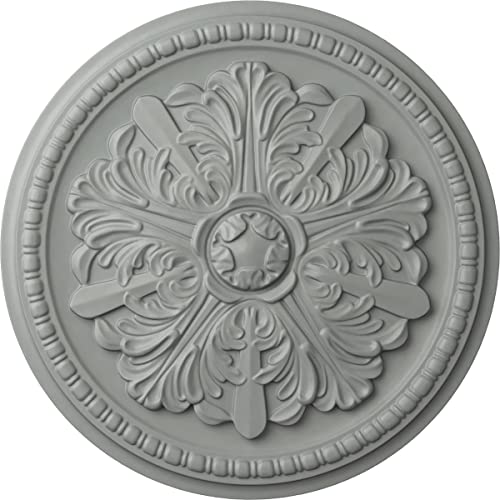 Ekena Millwork 16 7/8"OD x 1 1/2"P Swindon Ceiling Medallion (Fits Canopies up to 2 7/8") - Image 1