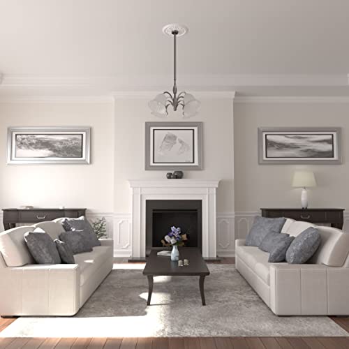 Ekena Millwork 16 7/8"OD x 1 1/2"P Swindon Ceiling Medallion (Fits Canopies up to 2 7/8") - Image 5